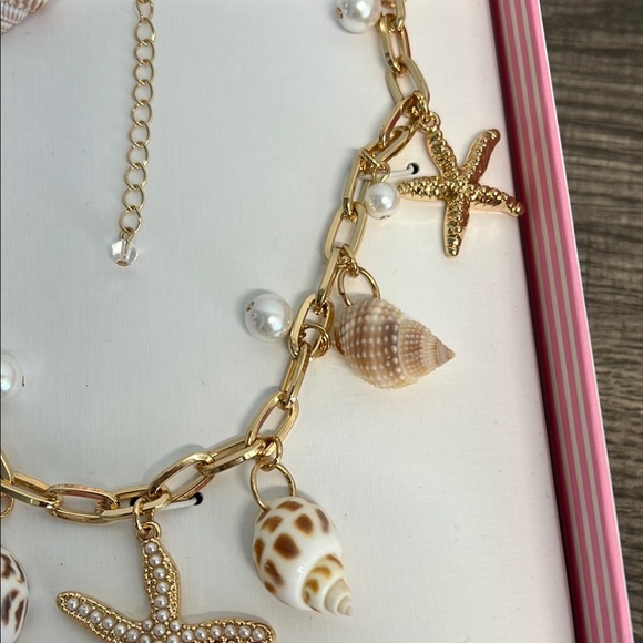 House of Harlow 1960 | Seashell/Starfish Charm Necklace & Bracelet - Picture 7 of 11